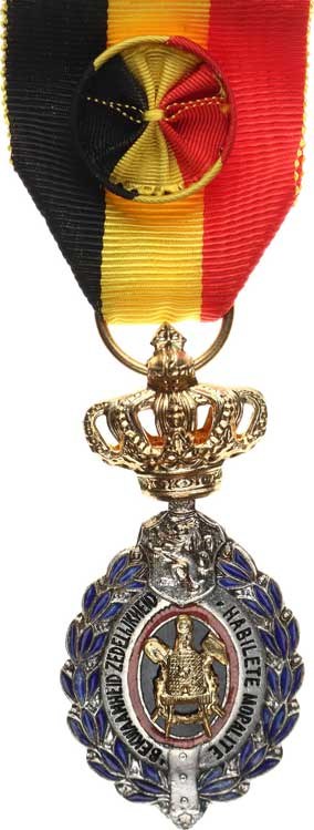 Ancienne médaille belge Habileté Moralité - eBay