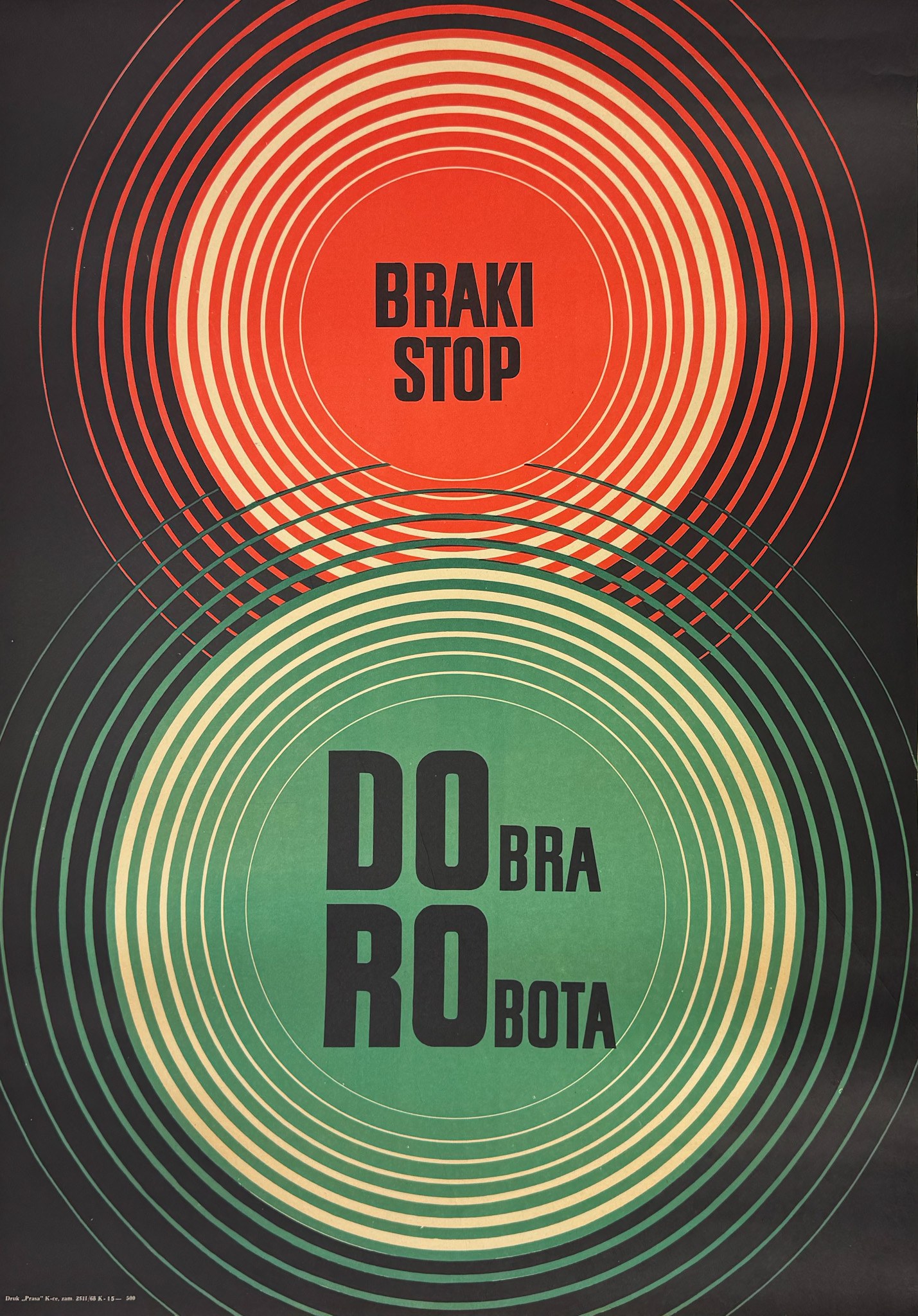 Autor nieznany - BRAKI STOP - Dobra Robota - 1968 - Aukcja internetowa ...