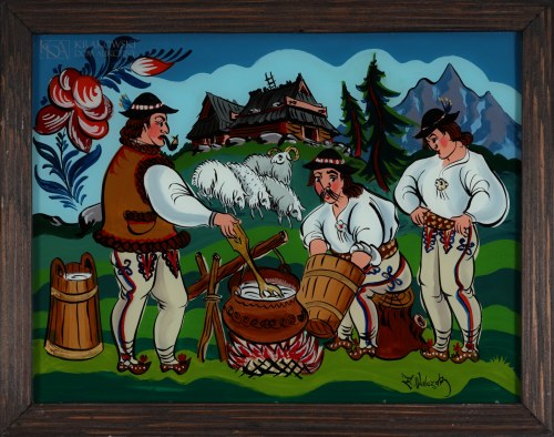 "Wyrób oscypków", Zdzisław Walczak