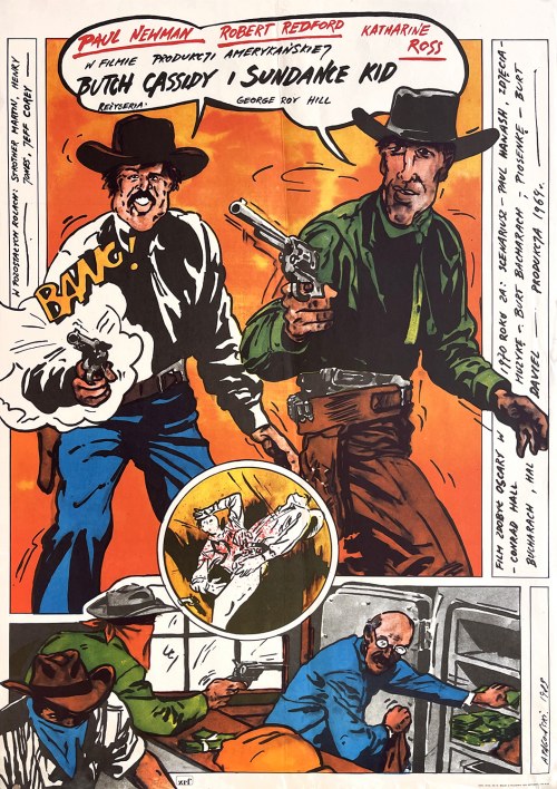 1983, proj. Andrzej PĄGOWSKI (ur. 1953), Butch Cassidy I Sundance Kid