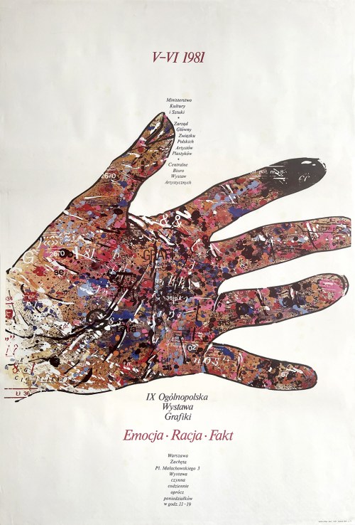 Zachęta 1981, IX Ogólnopolska Wystawa Grafiki. Emocja - Racja - Fakt