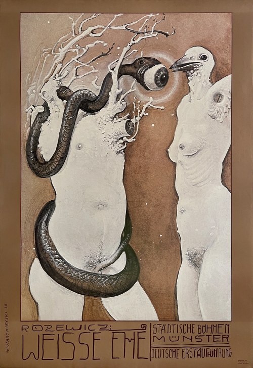 projekt z 1978 r. (dodruk), proj. Franciszek STAROWIEYSKI (1930-2009), Weisse Ehe