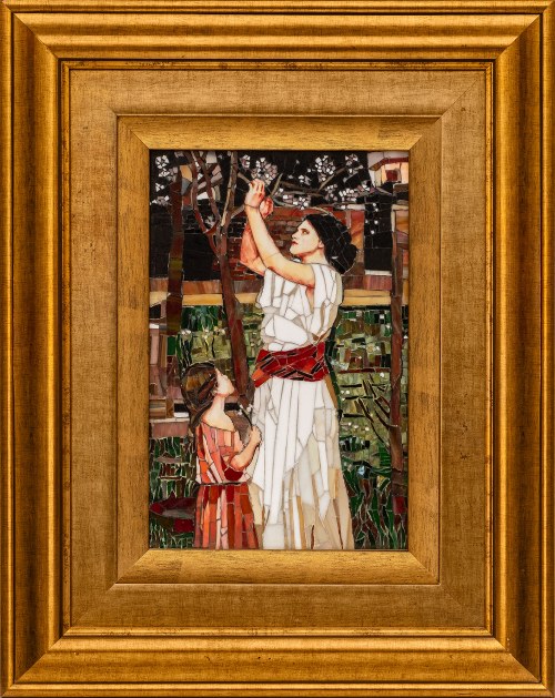 Interpretacja obrazu Waterhouse'a, 2016, Justyna Klimczewska