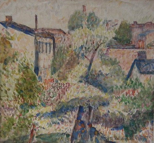 Pejzaż częstochowski,1943, Zdzisław Kałędkiewicz