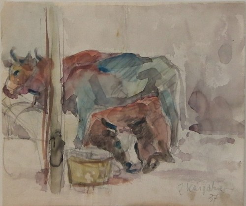 W oborze,1937, Zdzisław Kałędkiewicz