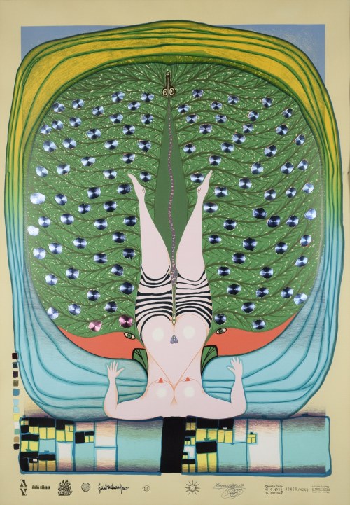 W hołdzie Schröder-Sonnensternowi, 1972, Friedensreich Hundertwasser