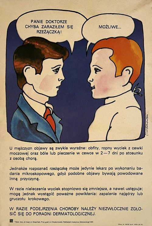 Panie doktorze chyba zaraziłem się rzeżączką! Możliwe... 1983, Antoni Chodorowski