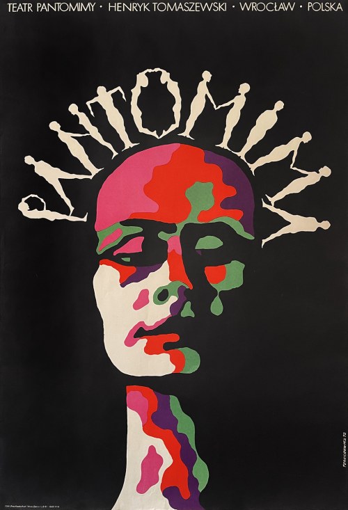Pantomima, Teatr Pantomimy, Wrocław, 1972, Włodzimierz Terechowicz