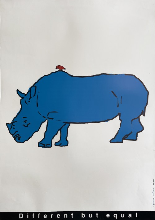 Different but equal (plakat z autografem), Maja Wolna