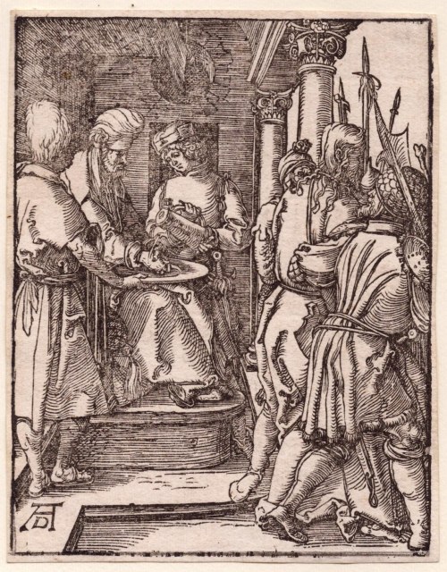 Piłat umywa ręce, Albrecht Dürer