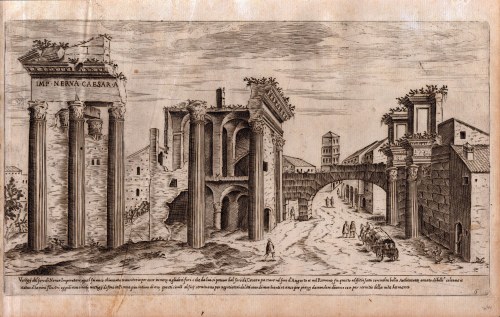 I vestigi dell'antichità di Roma raccolti et ritratti in perspettiva..., Etienne Dupérac