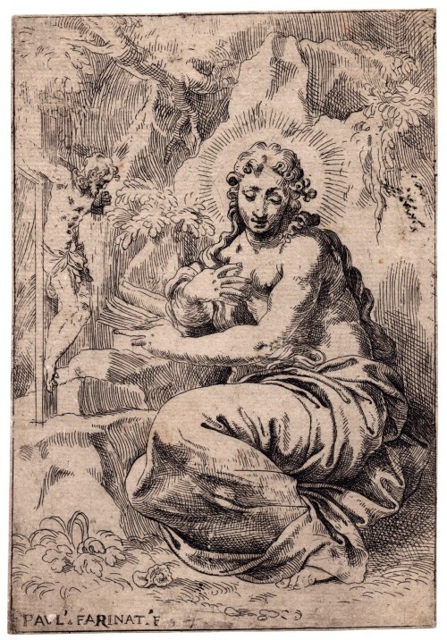 Maria Magdalena na pustyni, Paolo Farinati