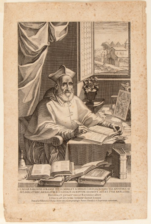 Cezar Baroniusz, Francesco Villamena