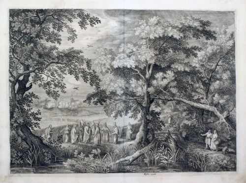 Pejzaż z Chrystusem na polu pszenicy, według Davida Vinckboonsa, Jan van Londerseel