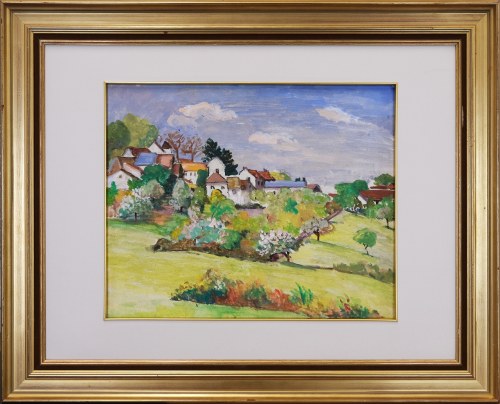 Pejzaż z południa Francji, Jeanne Besnard-Fortin