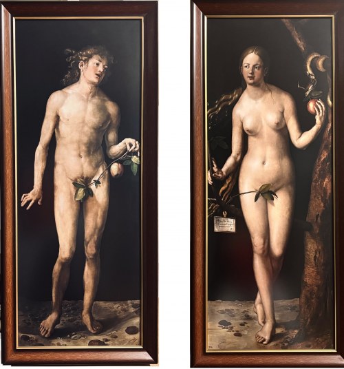 Adam i Ewa,, Albrecht Dürer