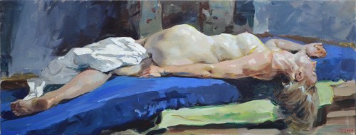 "BLUE", 2018, Janusz Szpyt