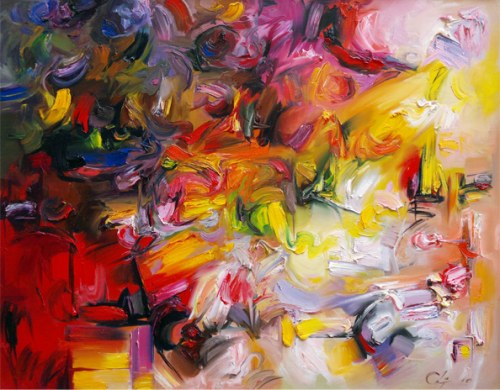 Drzewko pomarańczowe, 2008, Zdzisław Majrowski-Meyro