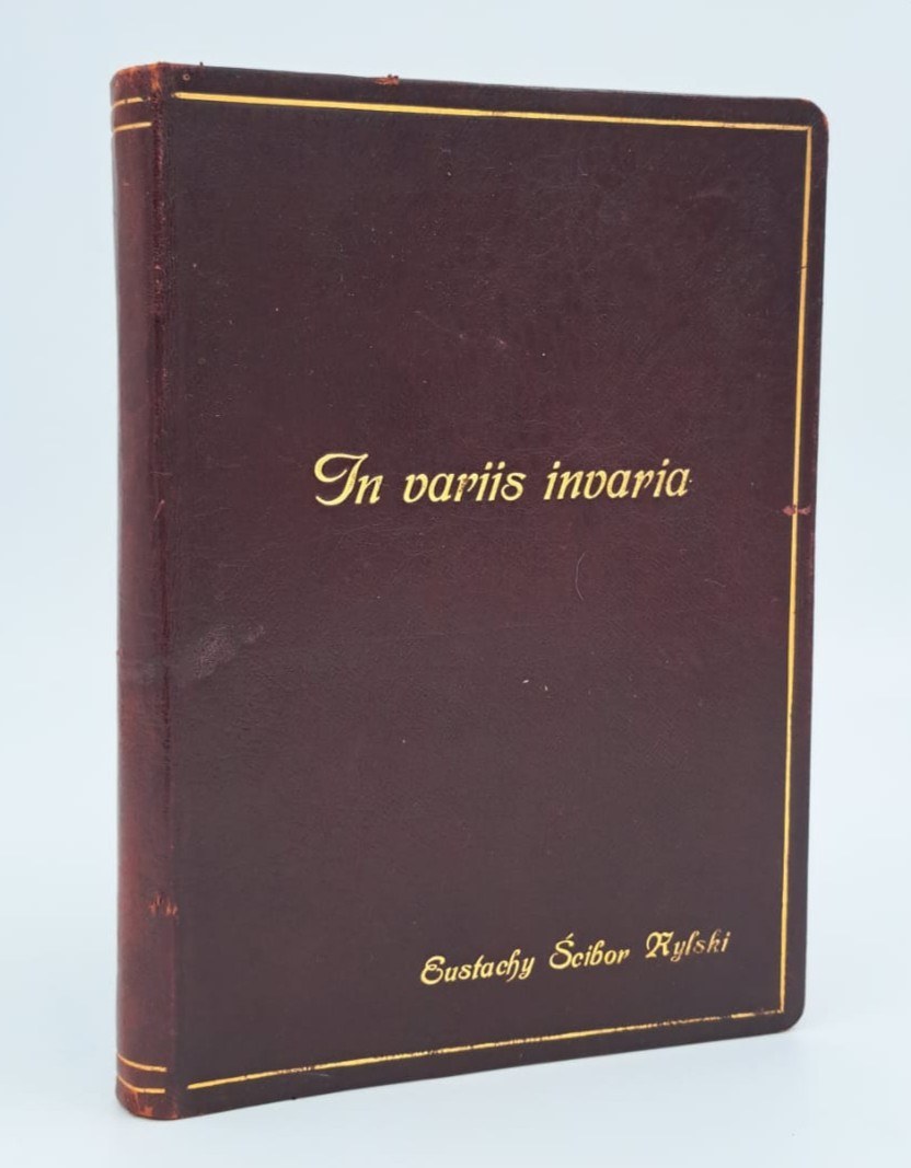 Scibor Rylski Eustachy In Variis Invaria Lviv 1922 Online scibor-rylski-eustachy-in-variis-invaria-lviv-1922-online