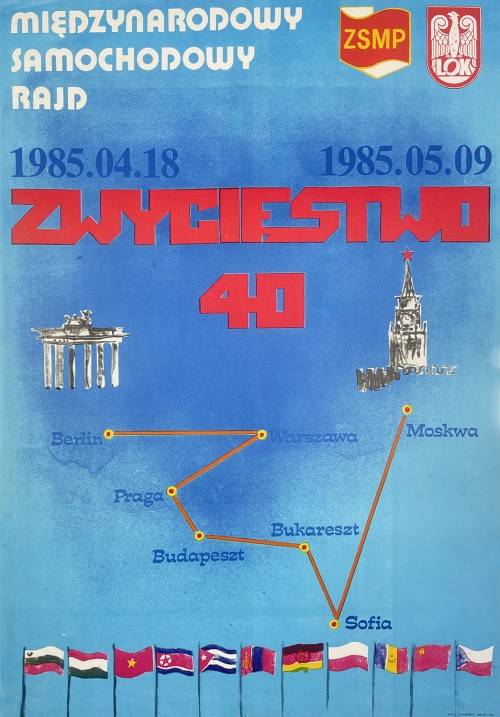 Zwycięstwo, 1985, Międzynarodowy Samochodowy Rajd