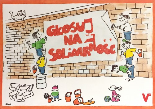 Głosuj na Solidarność, 1989, Mikołaj Chylak