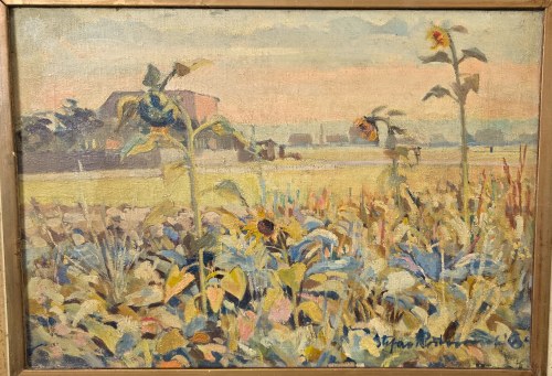 "Pole słoneczników", 1965 r., Stefan Rostworowski