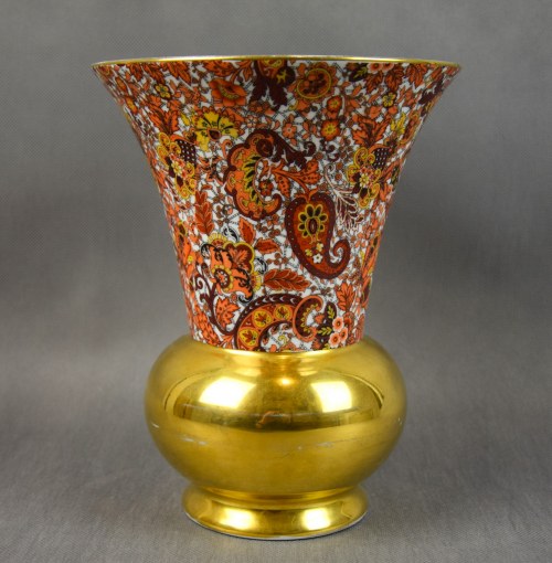 dek. Imari lub Turecki, lata 30-te., Wazon Art Deco