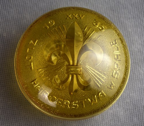 Huta J. Stolle "NIEMEN", Puzdro XXV Zlot Harcerstwa w Spale 1935 r.