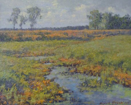 Pejzaż nad wschową, Wojciech Górecki