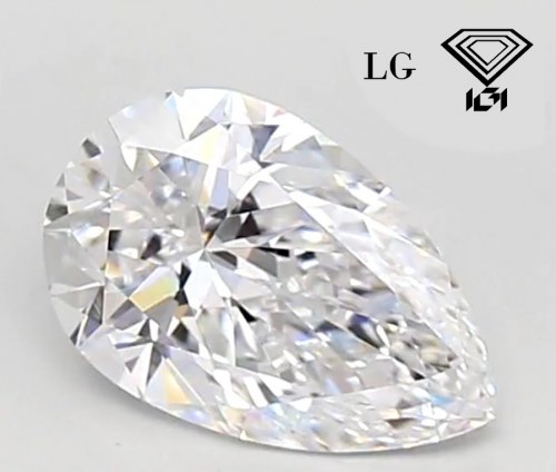 10 CT D IF LAB GROWN - IGI, DIAMANTE 1