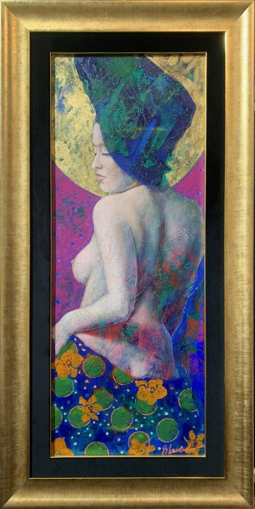 "Akt w kapeluszu", Barbara Lawenda