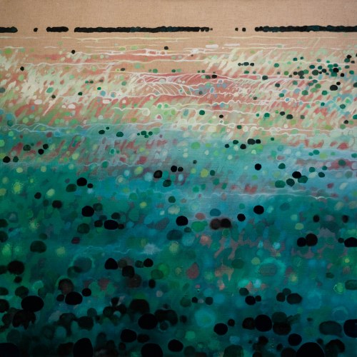 Pejzaż w zieleni, 2019, Magdalena Szilke