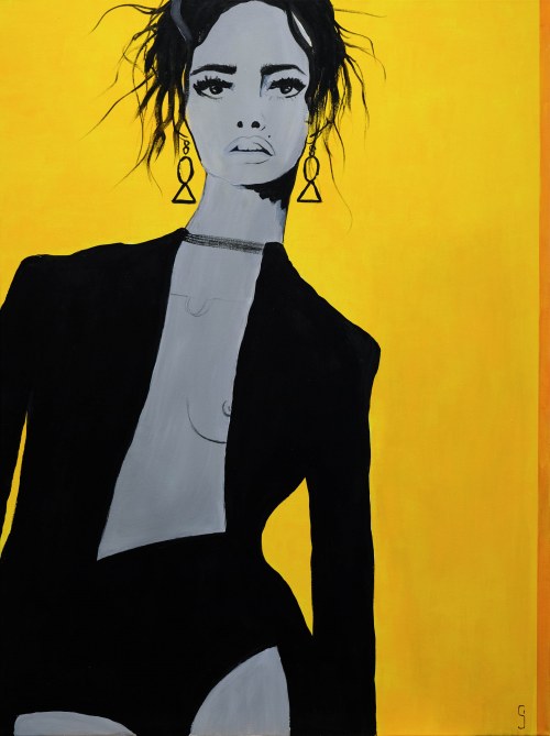 Women in the yellow, 2019, Sylwia Jóźwiak