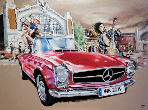 Merc N’ Roses, 2019, Włodzimierz Krężlewicz