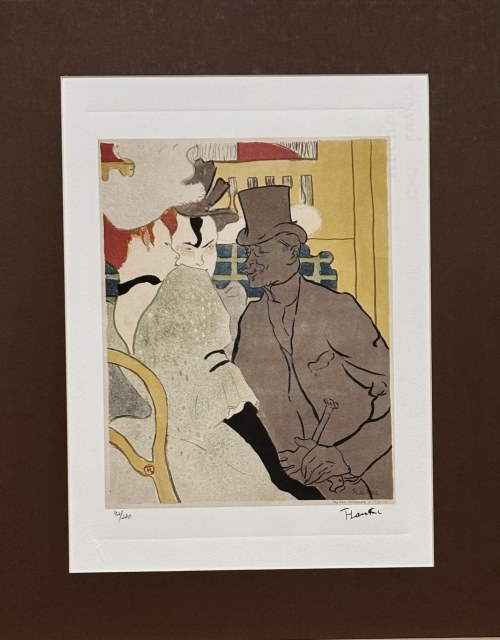 Anglik w Moulin Rouge,, Henri de Toulouse-Lautrec