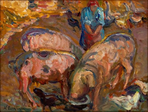 Farmyard, Nicolas Alexandrovitch Tarkhoff