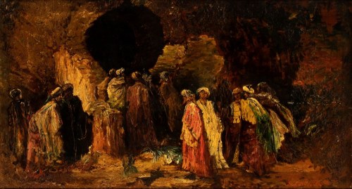 scena orientalistyczna, Adolphe Monticelli