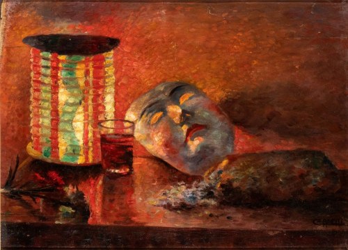 Martwa natura z maską, Anonymous