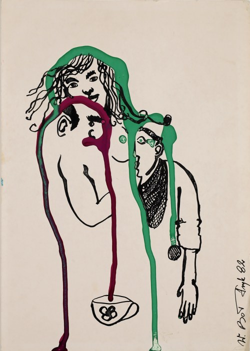 Trzy postacie, 1982, Wiesław Bołtryk