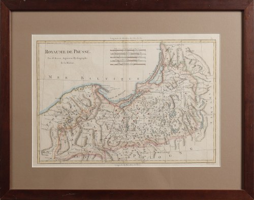 Ingénieur-Hydrographe de la Marine. [Paris 1787], Prusy] Royaume de Prusse
