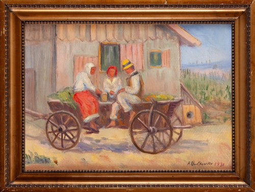Na wozie 1932 (?), Artur Rutkowski