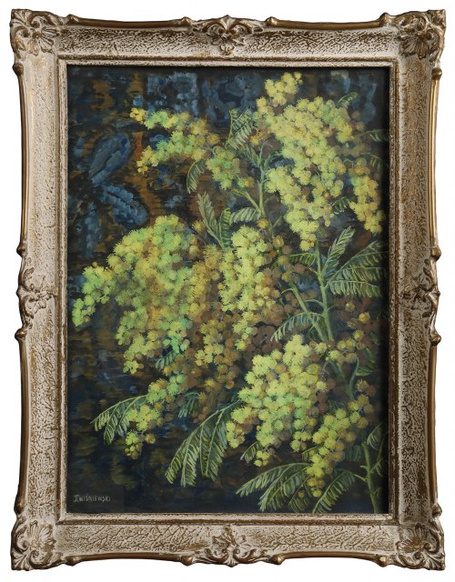 Martwa natura z mimozami, Jan Wiśniewski