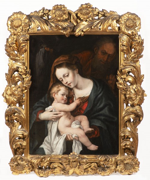 "Sacra famiglia, Domenico Piola