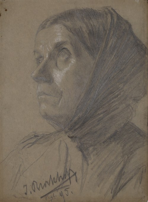 Rozmyślanie, 1895, Johann Brockhoff