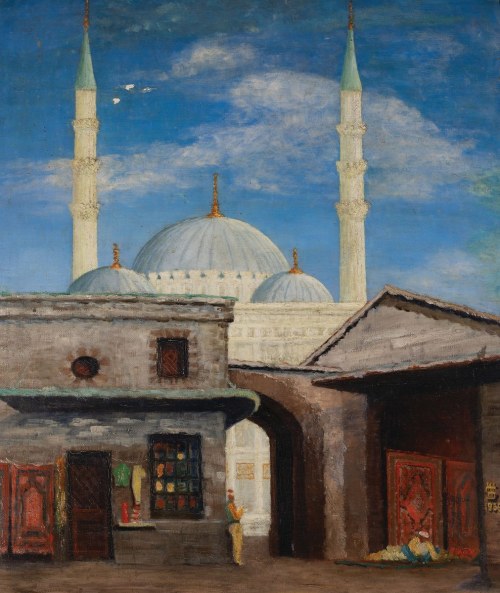 BŁĘKITNY MECZET W STAMBULE, 1939, Wilhelm Spieth