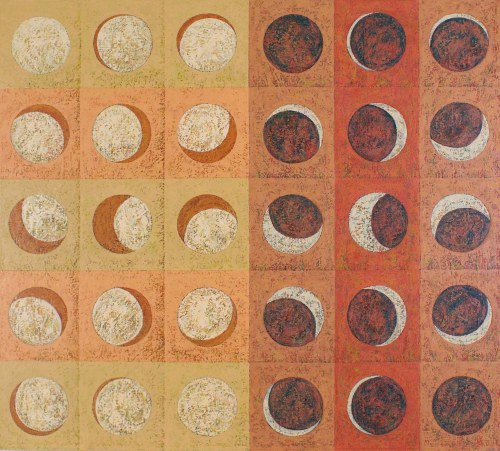 Z cyklu Dwoistości, Kompozycja XIX, 2010, Zbigniew Blekiewicz