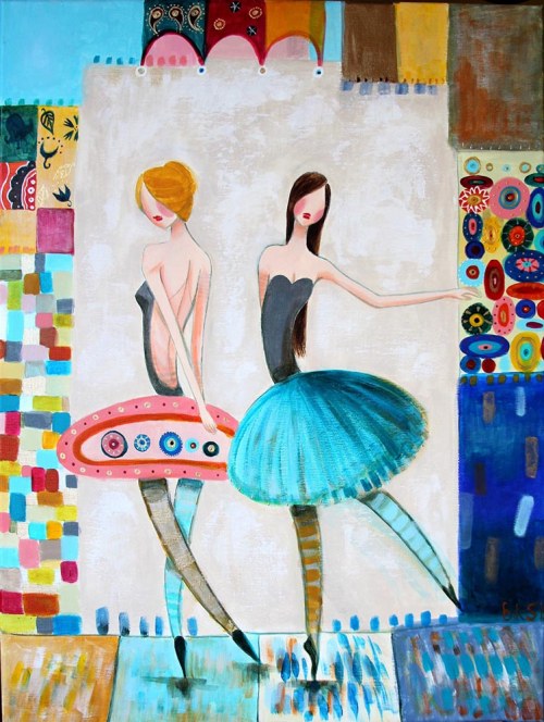 Baletnice indyjskie, 2019, Berenika Korecka-Sowińska