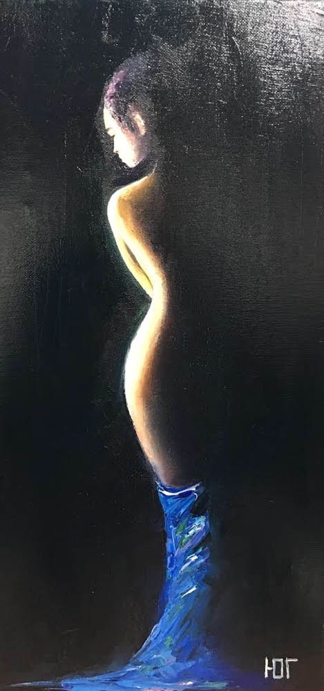 W objęciach ciemności, 2019, Yulia Gurzhiyants