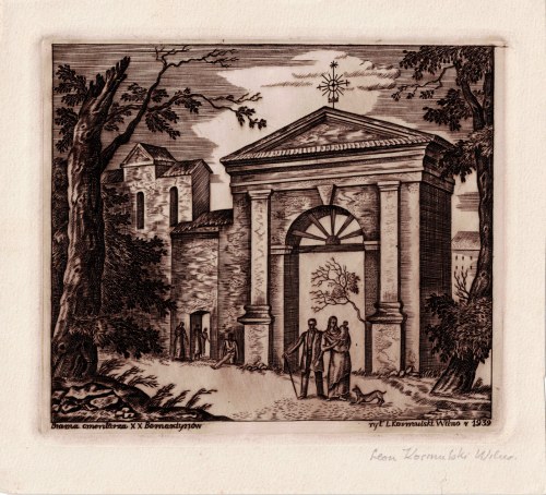 Brama Cmentarza Bernardyńskiego, Leon Kosmulski