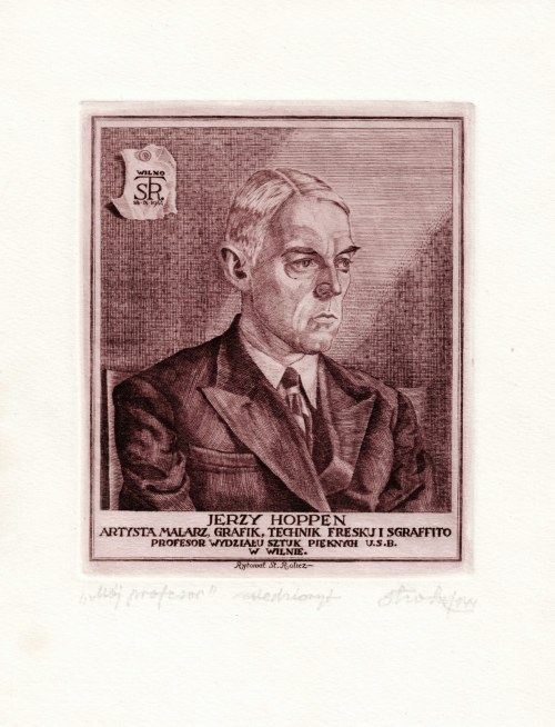 Portret profesora Jurgisa Hopenasa, Stanisław Rolicz